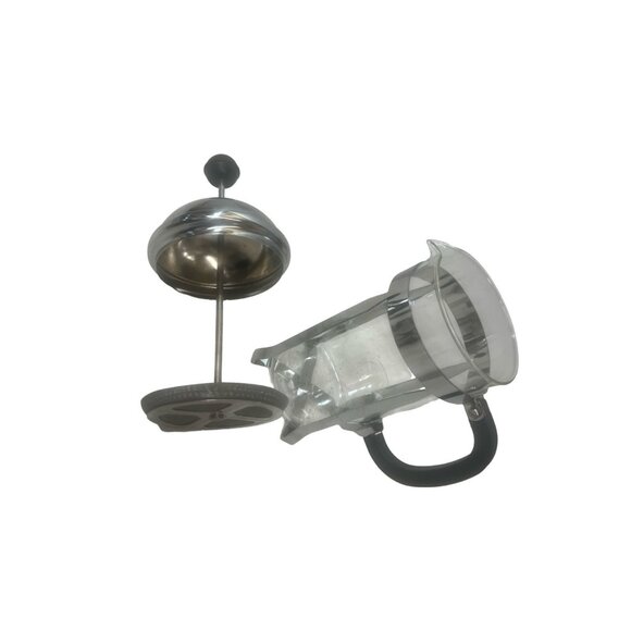 BonJour Coffee - 8-Cup Monet French Press Stainless Steel ( Preowned) - Picture 4 of 5